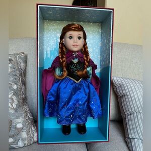 American Girl ANNA Collector Series Doll Disney Frozen Limited Edition NIB!